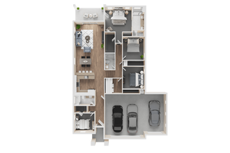 4 Bed 3 Bath - 1850 sqft 1860 floor plan